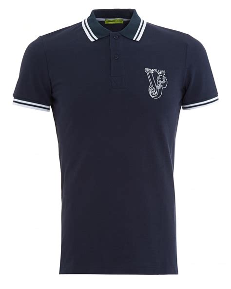 versace jeans men's polo shirts